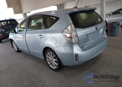 2013 Toyota Prius V Five from USA, damaged, VIN JTDZN3EU8D3263783